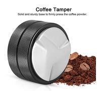 Aramox Base Manomissione del caffè Inossidabile in Acciaio da 51 Mm Strumento di Pressione, Solido e Robusto per Casa, Ufficio con Facile Pulizia e Design Lucido, Uso Versatile (#1)