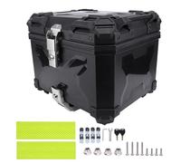 Aramox Bauletto per Moto 45 Litri, Bauletto per Moto Viaggio in ABS Bauletto Posteriore per Moto 43 X 37 X 36 Cm / 16,93 X 14,57 X 14,17 Pollici Compatibile con Motociclette (Black)