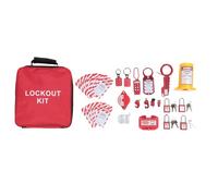 Aramox Blocco Blocco Kit Tagout Blocchi Blocchi di Tag Impiccati e Tasti Impostati per il di Sicurezza Elettrica Industriale