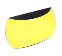 Aramox Blocco per Levigatura Manuale Tampone Abrasivo per Mouse in Schiuma di Nylon Supporto con Gancio e Anello 3 Scanalature per le Lato Angolato per la Riparazione di Mobili in Legno e l'uso con