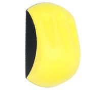 Aramox Blocco per Levigatura Manuale Tampone Abrasivo per Mouse in Schiuma di Nylon Supporto con Gancio e Anello 3 Scanalature per le Lato Angolato per la Riparazione di Mobili in Legno e l'uso con