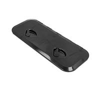 Aramox Boccaporto di Accesso al Ponte, Materiale ABS, Coperchio Incernierato a 180 Gradi, Copertura Resistente alle Intemperie, Uso Marino per Barche, 24 X 9,5 Pollici (Black)