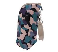 Aramox BOCCHINA BASCHE USB 21 Marcia Temperatura BOTTO INSUMATO IL MATTURA INSOLATO PER VIAGGIO CON DISPLASE LED, Temperatura Costante Portatile PER Uscite in Poliestere+silicone 14x22cm (BLACK)