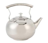 Aramox Bollitore da tè in Acciaio Inossidabile con Fischio e Design per Coperchio Sicuro per Bollitore Domestico, Caldaia per Fornello a Gas, Acciaio Inossidabile (2.0L/2000 ml)