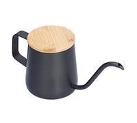 Aramox Bollitore da Versare Sopra Caffettiera in Acciaio Inossidabile 350 Ml Beccuccio Lungo e Stretto con Coperchio Filtro Rimovibile per Bar Caffetteria Domestica caffè Manuale tè Preparazione del