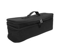 Aramox Borsa da Viaggio per Strumenti per Capelli, Custodia in Tela a Doppio Strato per Strumenti per lo Styling dell'asciugacapelli, Organizer Portatile 15,4x5,5x5,5 Pollici con Manici per il