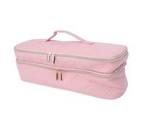 Aramox Borsa da Viaggio per Utensili per Capelli, Borsa a Doppio Strato con Scompartimento Imbottito e Tasche in Rete per Asciugacapelli Spazzola e Attrezzi per Styling, 39x14x15cm