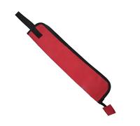 Aramox Borsa per Bacchette Custodia per Bacchette in Tessuto Oxford 46 X 10 Cm Supporto da Appendere con Manico per Batteristi Studenti Prova Prova Performance Blu (rosso)