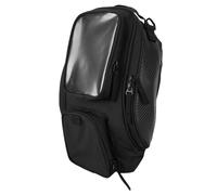 Aramox Borsa per moto, nera, universale, per motocicletta, per motocicletta, robusta e impermeabile, borsa per serbatoio del carburante