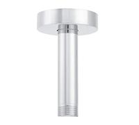 Aramox Braccio Doccia G da 1 Pollice con Montaggio a Soffitto, Acciaio Inossidabile Cromato con Installazione Semplice per Doccia a Scomparsa nel Bagno