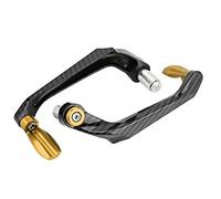 Aramox Brake Lever Guards Handlebar Protector 7/8 inch Universal Aluminum Alloy Motorcycle Motorbike Brake Protector (Gold)