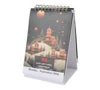 Aramox Calendario Staccabile per Il Conto alla Rovescia di Natale di 100 Giorni 2024, Adorabile e Carino per L'arredamento e L'organizzazione di Casa/Ufficio