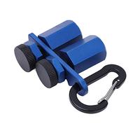 Aramox Calibri per Scale per Cornici Quadrate, Calibri in Lega di Alluminio con Vite a Testa Zigrinata per Falegnami, per la Lavorazione del Legno per la Disposizione delle Travi e Modello per (BLUE)