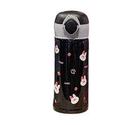 Aramox Cartoon Vacuum Cup Boccetta per Vuoto in Acciaio Inossidabile 304 Serbatoio Interno Coperchio Pop-up Scomparto per il tè Blocco di Sicurezza Tazza Isolante Portatile per Viaggi all'aperto