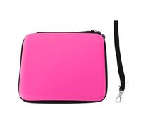 Aramox Case di Trasporto Eva Hard Eva, Borsa con Console Portatile con Tasca a Mesh Interiore con 8 Portate con Console 2DS (Roseo)