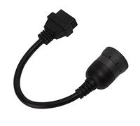 Aramox Cavo Adattatore Diagnostico J1939 9 Pin Femmina a OBD2 16 Pin, Interfaccia per Camion