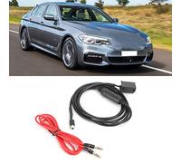 Aramox Cavo Adattatore Ingresso AUX per Auto Jack 3,5 Mm Cavo Uscita Automatica per Z4 E85 X3 E83 X5 E53 E39 E60 E61 E63 E64 Porte Connettore Femmina Ad Alta sensibilità