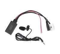 Aramox Cavo audio Bluetooth a 12 pin, connettore adattatore per cavo AUX stereo per auto con microfono adatto per C2 C3 C4 C5 C6 C8 Berlingo