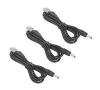 Aramox Cavo da USB a Alimentazione, Cavo di Ricarica da 3,5 X 1,35 Mm con Doppio Isolamento in PVC da 1 M per Fotocamere, Telefoni e Piccoli Elettrodomestici