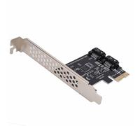 Aramox Cavo di Prolunga PCIE 3.0 X16, Cavo Riser Ad Alta velocità con 2 Interfacce per un'installazione Flessibile in Vari Chassis