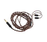 Aramox Cavo di Ricarica da 3,5 Mm, 1,2 M Intrecciato | Nucleo in rame privo di ossigeno, segnale di riduzione del rumore, pelle libera, vestibilità del gancio per l\'orecchio,