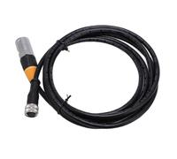 Aramox Cavo Ethernet Schermato di Alta qualità per Sistemi di Monitoraggio, da RJ45 a M12-5P Femmina per Uso Professionale (5 m / 16,4 piedi)