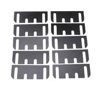 Aramox Cerniera Universale per Porta, Spessore Angolare con Raggio Distanziatore da 5/8 Pollici in PVC per Riparazione e Allineamento Rapidi