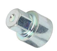 Aramox Chiave di Serratura a Ruota Antifurto Presa Lugnut Sostituzione Sostituzione per Rimozione Dado di Emergenza per 1 3 5 6 Serie 7 X1 X2 X3 X4 X5 X6 Z4 (044)