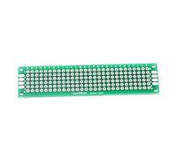 Aramox Circuito Universale 10 Pezzi 2 Cm X 8 Cm PCB 0506 Prototipo PCB Fai - -te Lati a Doppia Parte del Circuito Universale