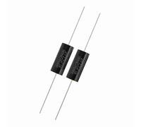 Aramox Condensatore Divisore di Frequenza 2PCS Condensatori Crossover per Altoparlanti per Tweeter Bassi e Acuti Migliorati 160V/250V AC/DC Intervallo Operativo da -40°F a 221°F per Car e (2,2 uF)