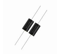 Aramox Condensatore Divisore di Frequenza 2PCS Condensatori Crossover per Altoparlanti per Tweeter Bassi e Acuti Migliorati 160V/250V AC/DC Intervallo Operativo da -40°F a 221°F per Car e (3,3 uF)