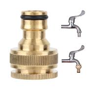 Aramox Connettore di Tubi di Ottone di Connessione Rapida con Giardino 3/4 Pollici per la Massima Durata e Perdita, Strumento Pratico per il Tuo Giardino