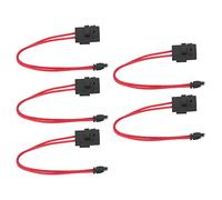 Aramox Connettore per Supporto per Auto, Supporto per Mini Aletta per PC con Prolunga Cavo 16AWG 20A Presa di Circuito Facile e Aderente per Riparazione di Pannelli di Scatole Automobilistiche e (#4)
