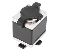 Aramox Connettore RJ45, Connettore Ethernet Femmina Femmina IP68 Impermeabile per Cat5e Cat6 Cat7 Cat8, Telecamere di Sicurezza Esterno & PoE