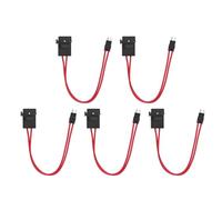 Aramox Connettore Supporto per Auto 5 Pezzi PC Prolunga Cavo Resistente per Pannello Scatola Fusibili del Veicolo, Connettore Automobilistico Professionale 20A 16AWG con Lunghezza della di 9,06 (#3)