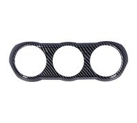 Aramox Console Centrale Aria Condizionata AC Interruttore del Pannello di Copertura Trim AC CD Interruttore del Pannello Trim Fibra di Carbonio Stile di Ricambio per CX3 CX-3