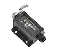 Aramox Contatore Manuale a 5 Cifre, Robusto ABS e Lega di Alluminio, Conteggio Ad Alta Portata per Uso Sportivo e Industriale