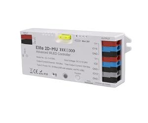 Aramox Controller per Strisce LED, IC RGB Indirizzabile con 100 Effetti di Luce Dinamici Sincronizzazione Musicale in Tempo Reale, per WS2812 SK6812 WS2815