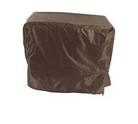 Aramox Coperchio del Carrello del Radiatore del Patio, Tessuto Oxford Impermeabile, Coperchio del Carrello per Dispositivi di Raffreddamento Protettiva per Uso Esterno 33.9x18.9x31.1in (Caffè)