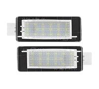 Aramox Coppia di luci numero di auto privo di errori Lampada spia LED adatta per Dacia Duster 2010-2015