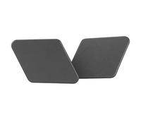 Aramox 1 Paio Paraurti Anteriore in Plastica Copri Rondella Copri Rondella Coperchio Ugello Rondella per 3 Serie E90 2005-2009, Nero