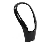 Aramox Copritestata Cambio Nero Pomello Cambio Telaio Adesivo Centro Auto Copritestata Cambio Per XC60 S60 V60 V40 S80, Cambio Testa Cambio Auto Per S60 2013-2017
