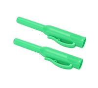 Aramox Copritura del Foro Profondo Copertura Non Slittamento Slot Va con Pannello di Sanguinamento del Carpentiere 2 Pc per gli Operai Edili (GREEN)