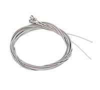 Aramox Corde per Basso Elettrico Set di Ricambio Elettrico a 4 Corde in Acciaio, Design Durevole con estremità Sferica per Risonanza Migliorata e Facile suonabilità per Principianti e Professionisti