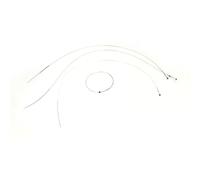 Aramox Corde per Violino Set Completo in Acciaio Suono Brillante Parti di Ricambio 4/4 Accessori E A D G, Corda Reattiva Facile da Installare Nucleo in Acciaio con estremità Sferica con Avvolgimento