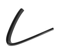 Aramox Cornice Griglia Anteriore, Rivestimento Griglia Anteriore Nero Lucido Resistente Ai Graffi Compatibile con Stelvio 2017-2020, Rivestimento Griglia