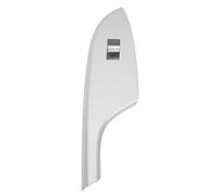 Aramox Cornice per Interruttore Finestrino Auto Cornice Argentata per Interruttore Finestrino in ABS Protezione Antigraffio Facile Installazione Aggiornamento Interno per Pannello Bracciolo Porta