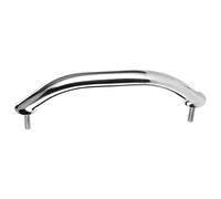 Aramox Corrimano per Barche per Botola, Maniglia per Barche Marine Maniglia per Porta Corrimano Corrimano Ovale in Acciaio Inossidabile Impugnatura Argento(220mm)