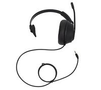 Aramox Cuffia Monofonica per Affari con Scheda Audio USB, 3.5mm | Microfono con cancellazione del rumore, altoparlante da 150 Ohm, chiamata vocale HD, plug-and-play, teleconferenza in ufficio