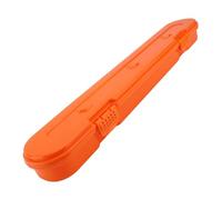 Aramox Custodia a Catena in Plastica della Catena Portatile Scatola del Supporto per Motoseghe Universali Portatili con Polipropilene Rinforzato per Stoccaggio di Motoseghe da 20 Pollici (Orange)